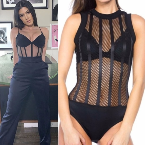 SEXY MESH BODYSUIT - Picture 1 of 6